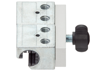 drylin® W pillow block with manual clamp WHKAQ-AL