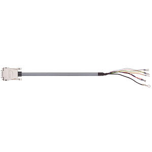 readycable® encoder cable suitable for Festo KES-MC-1-SUB-9-xxx, base cable PVC 10 x d
