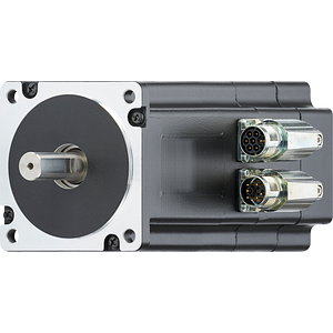 drylin® E stepper motor with connector, encoder and brake, NEMA 34