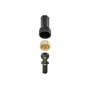 In-line ball and socket joint, AGRM, igubal®