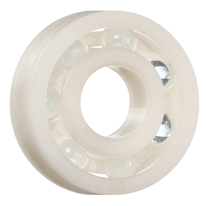 xiros® deep groove ball bearing xirodur® C160, chemical-resistant, glass balls