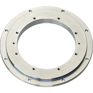 iglidur® slewing ring PRT-04, outer ring made from stainless steel, sliding elements made from iglidur® A180
