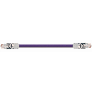 PUR bus cable | GigE, torsion connector A: Yamaichi RJ45 metal, connector B: RJ45 metal