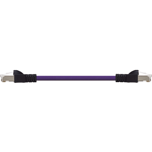 Harnessed CAT5e Cables, PUR, Connector A: Telegaertner RJ45, Connector B: Telegaertner RJ45