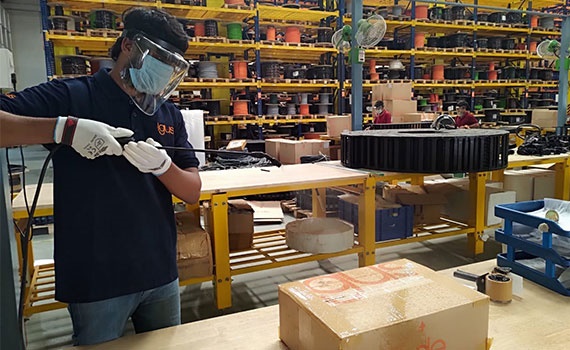 Sanitation Protocols on shop floor