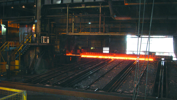 Corus Rail steelworks