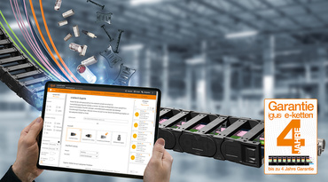 Individual configuration of igus® energy chains