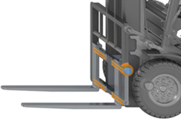 iglidur® bar stock at fork tines