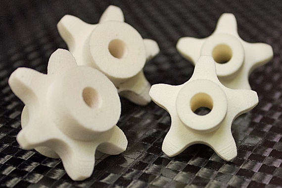 3D printed: Custom made plastic pinions made of wear-resistant iglidur® material