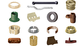 Individual injection moulded parts